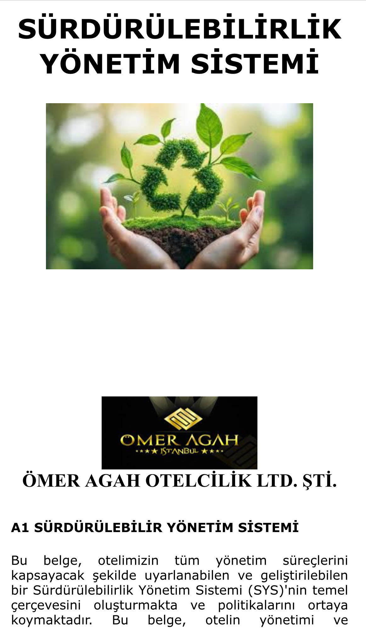 SÜRDÜREBİLİRLİK